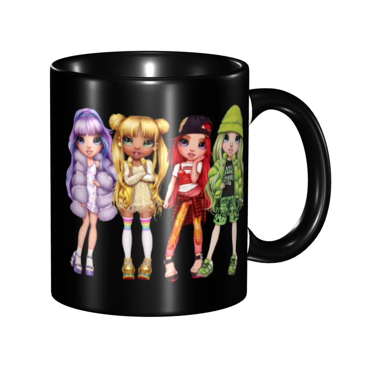 Rainbow High Glitter Dolls Coffee Mugs DIY Custom Ceramic Tea Milk Mug
Rainbow High Glitter Dolls Coffee Mugs DIY Custom Ceramic Tea Milk Mug