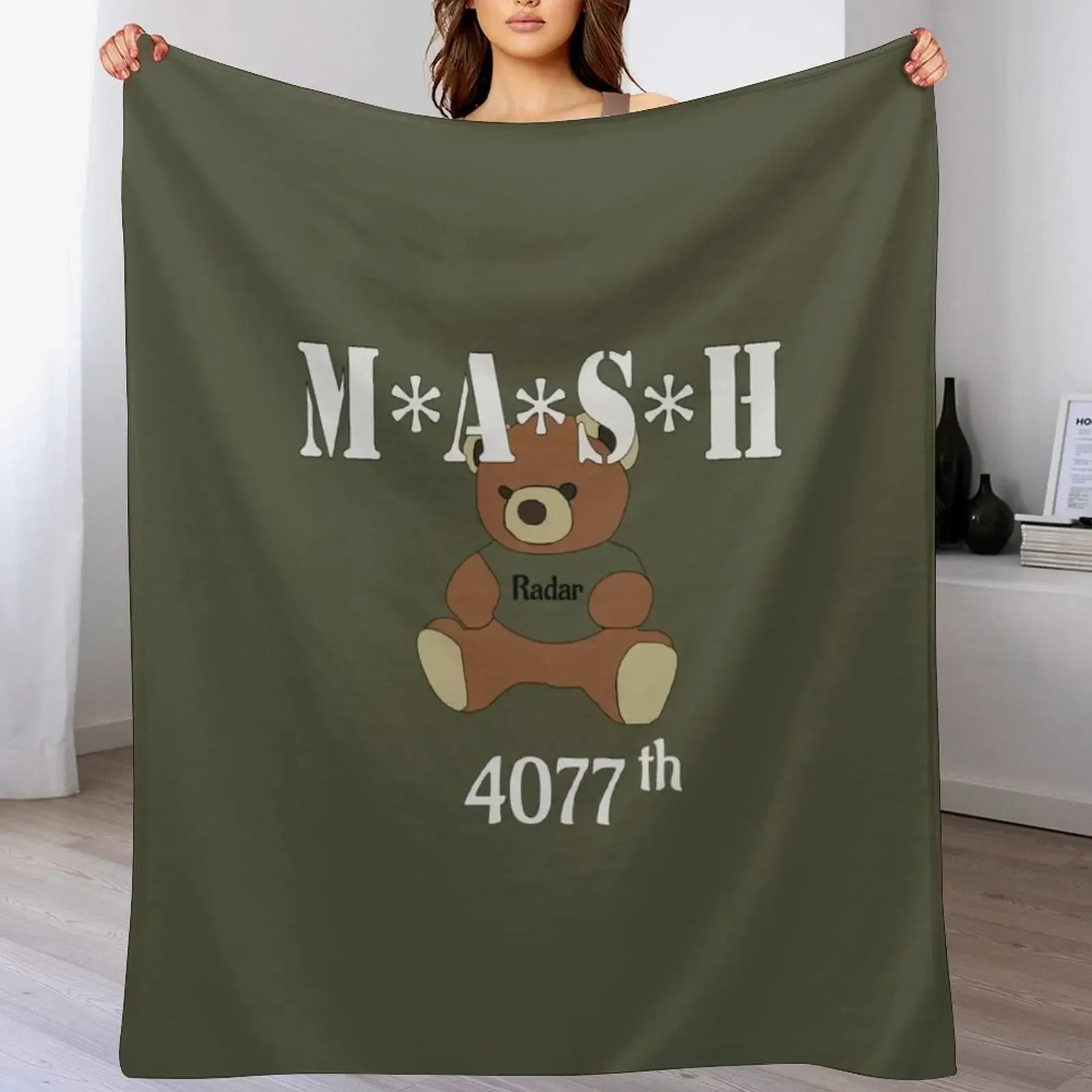 MASH Throw Blanket Long Lasting Soft Plush Blanket for Daily Use
MASH Throw Blanket Long Lasting Soft Plush Blanket for Daily Use