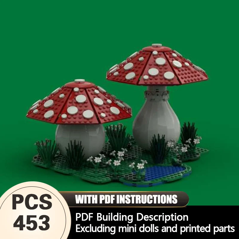 Creators Animal Series Model MOC Building Bricks Mushroom Scene Modular Technology Gifts Holiday Assemble Children Toys Suit
Creators Animal Series Model MOC Building Bricks Mushroom Scene Modular Technology Gifts Holiday Assemble Children Toys Suit