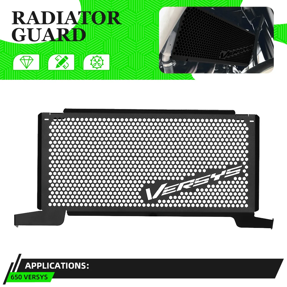 For Kawasaki Versys 650 KLE650/ABS 2015-2017-2018-2019-2020-2021-2022-2023-2024 Motorcycle Radiator Grille Guard Cover Protector
For Kawasaki Versys 650 KLE650/ABS 2015-2017-2018-2019-2020-2021-2022-2023-2024 Motorcycle Radiator Grille Guard Cover Protector