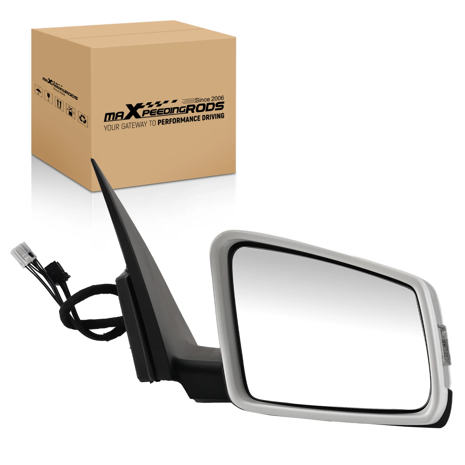 Right Side View Mirror for Mercedes-Benz C-Class 2010-2014 White Heated
Right Side View Mirror for Mercedes-Benz C-Class 2010-2014 White Heated