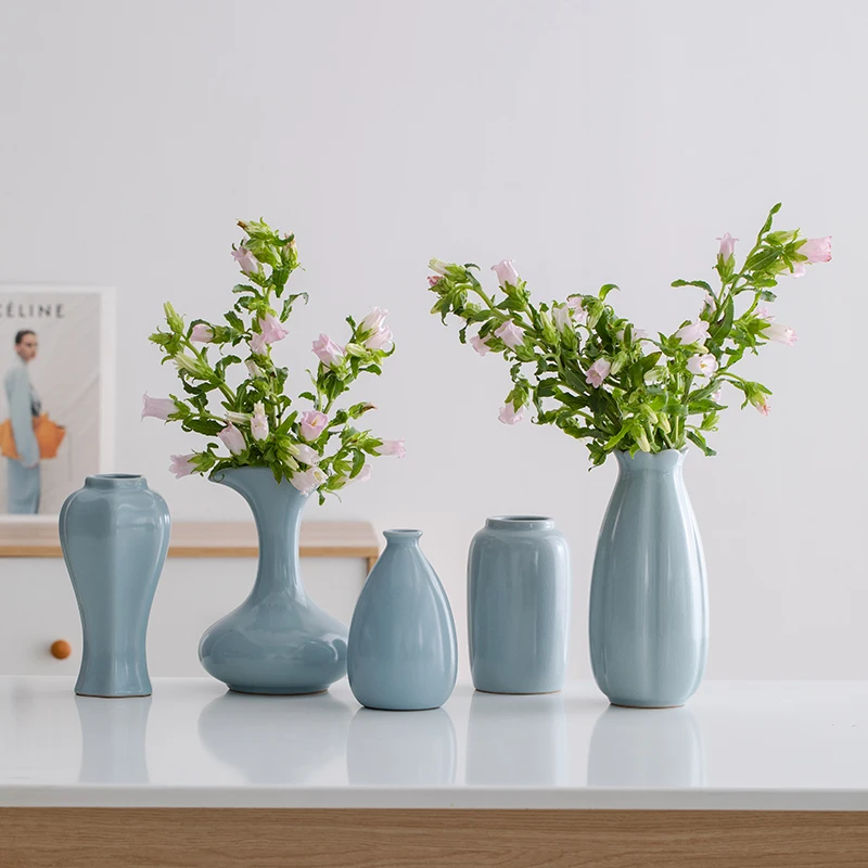 Ceramic vase - Ru Kiln Retro-style Vase -Luxurious and Sophisticated High-end Feeling Artificial Flowers -Chinese-style Song
Ceramic vase - Ru Kiln Retro-style Vase -Luxurious and Sophisticated High-end Feeling Artificial Flowers -Chinese-style Song