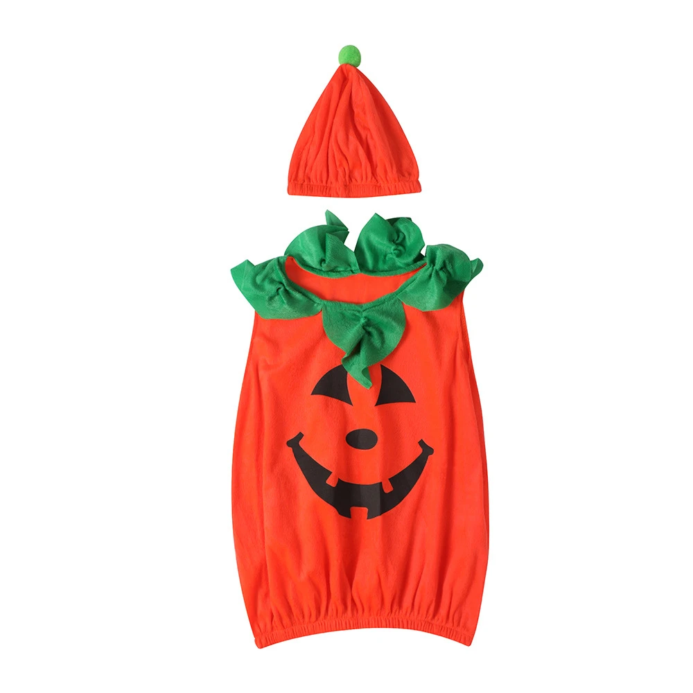 Halloween Children's Sleeveless Pumpkin Tops Hat Set Boys Girls Performance Role Play Outfits Kids Carnival Party Fancy Dress-up
Halloween Children's Sleeveless Pumpkin Tops Hat Set Boys Girls Performance Role Play Outfits Kids Carnival Party Fancy Dress-up