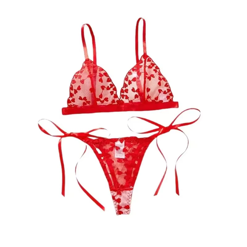 New Pure Heart Embroidery See Through Bra Womens Erotic Seductive Underwear Apparel Clothing Fashion Sexy Lingerie Set
New Pure Heart Embroidery See Through Bra Womens Erotic Seductive Underwear Apparel Clothing Fashion Sexy Lingerie Set