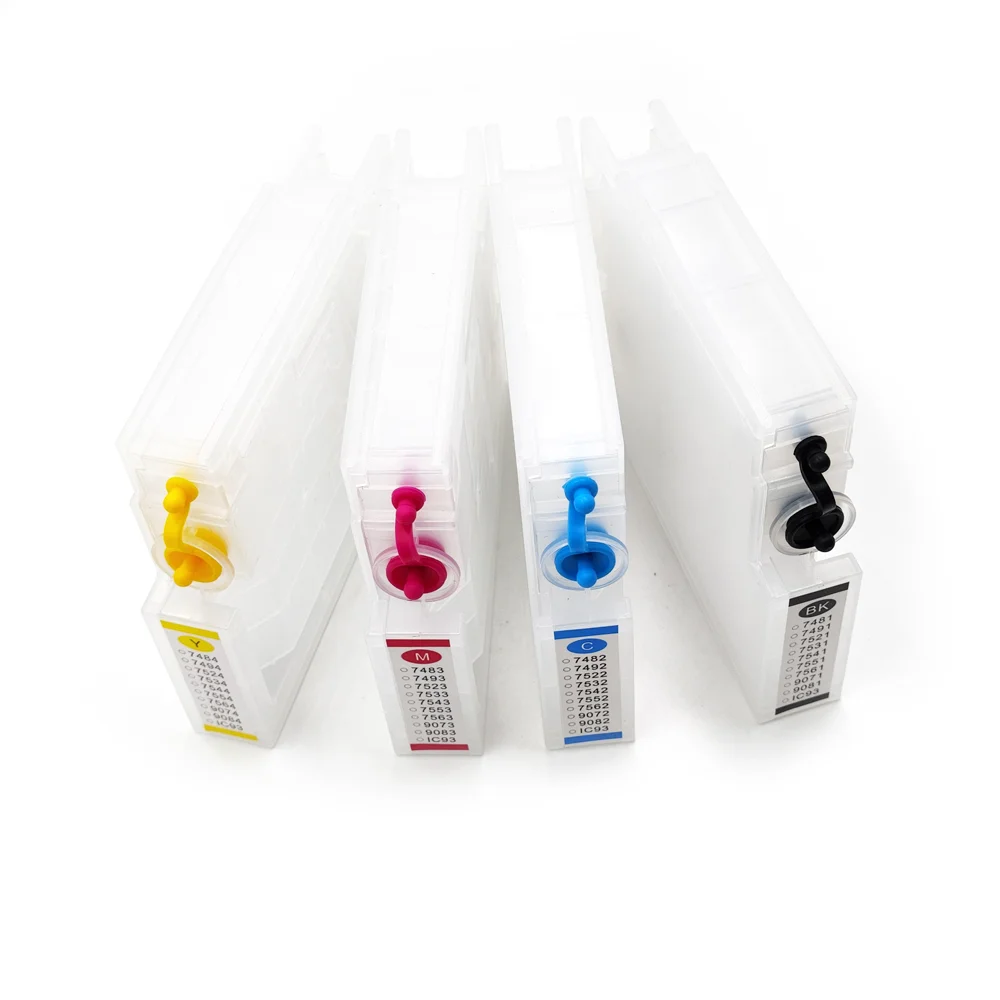 Япония IC93 93XL ICBK93L ICC93XL ICM93 ICY93 многоразовый картридж с чипом ARC для принтеров Epson PX-S7050 M7050 7050
Япония IC93 93XL ICBK93L ICC93XL ICM93 ICY93 многоразовый картридж с чипом ARC для принтеров Epson PX-S7050 M7050 7050
