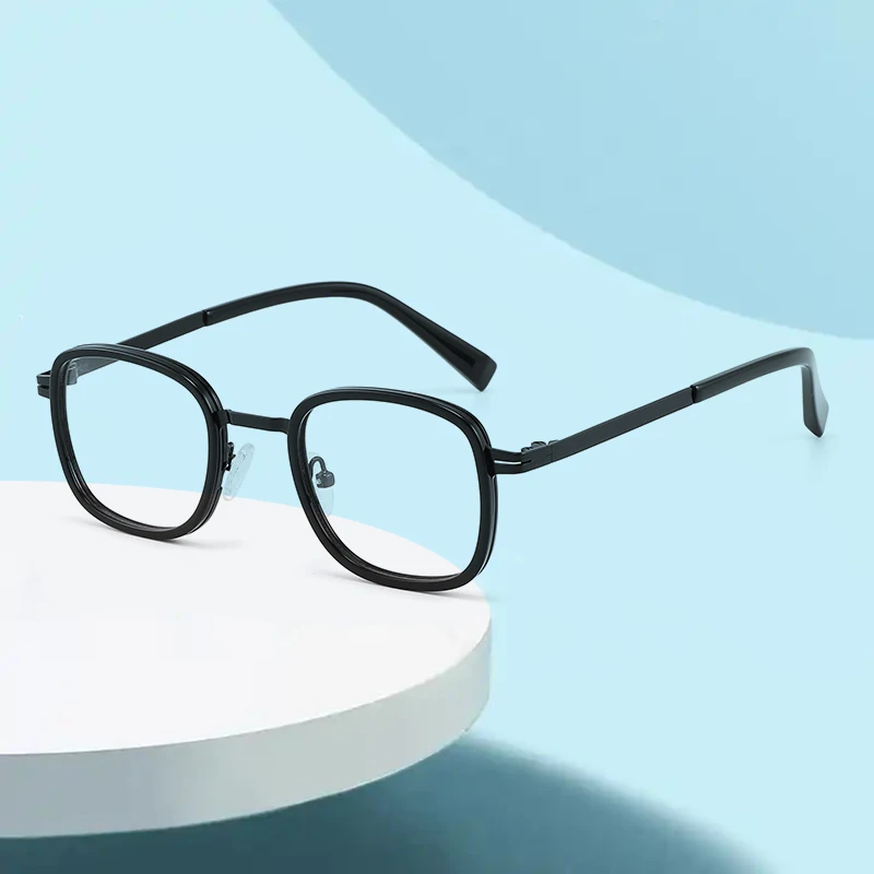 Small Square Metal Frame Clear Lens Glasses Color Block Fashion Decorative Glasses Spectacles For Women Men
Small Square Metal Frame Clear Lens Glasses Color Block Fashion Decorative Glasses Spectacles For Women Men