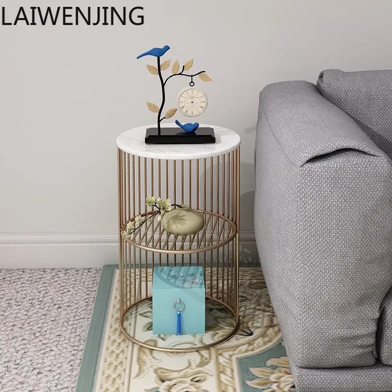 JJ2 Light Luxury Small Round Table Marble Side Table Living Room Sofa Side Cabinet Creative Balcony
JJ2 Light Luxury Small Round Table Marble Side Table Living Room Sofa Side Cabinet Creative Balcony