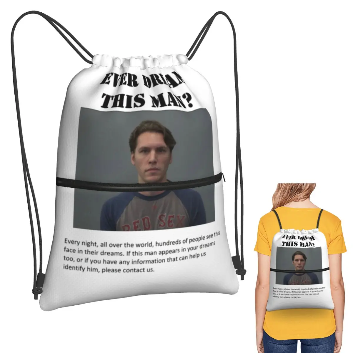 Ever Dream This Jerma Backpacks Fashion Drawstring Bags Sundries Bag Book Bags for Travel Students
Ever Dream This Jerma Backpacks Fashion Drawstring Bags Sundries Bag Book Bags for Travel Students