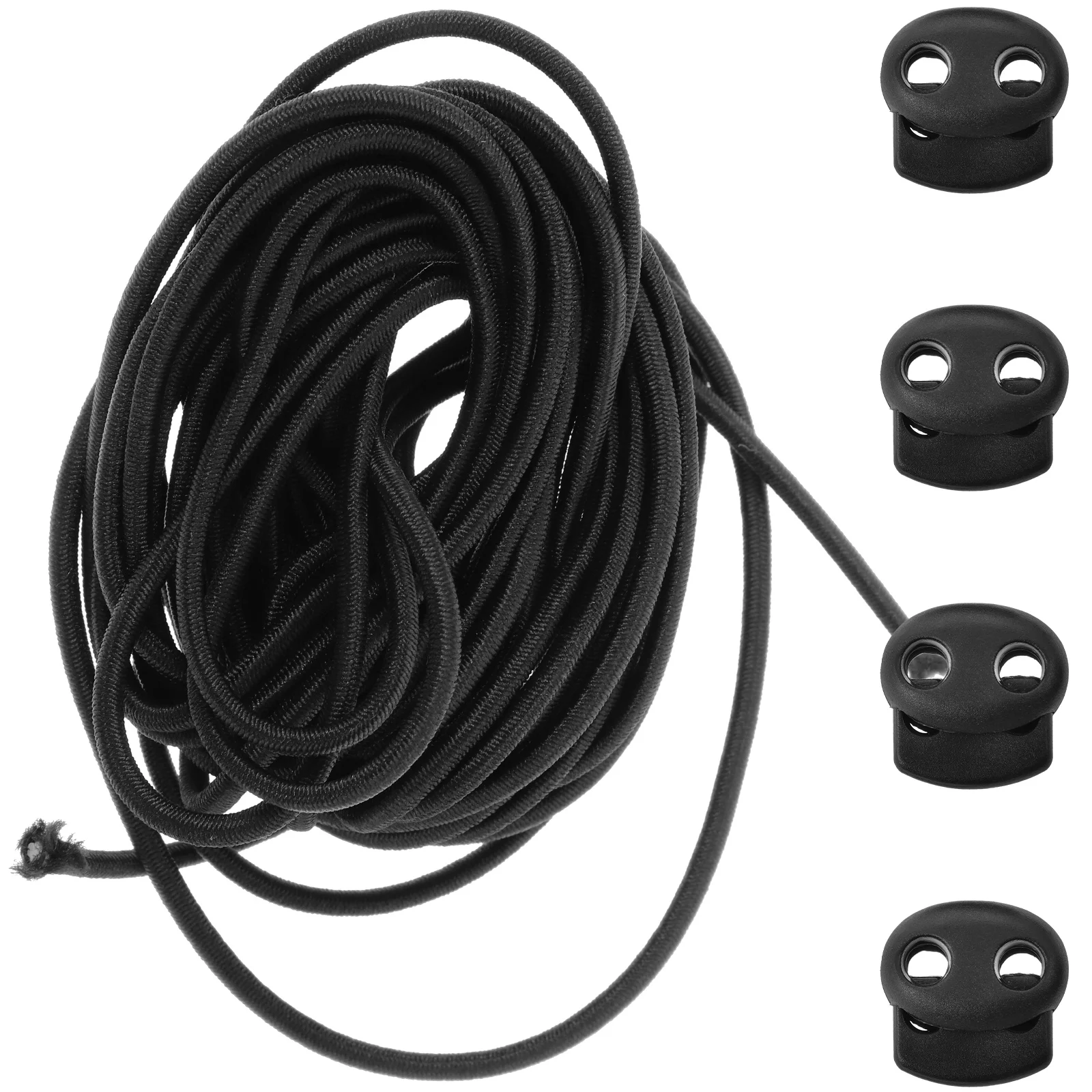 Drawstring Buckle Spring Cord Locks Switch Stopper Adjustable Clocks Plastic DIY Black Lanyard
Drawstring Buckle Spring Cord Locks Switch Stopper Adjustable Clocks Plastic DIY Black Lanyard