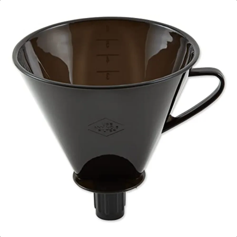 RSVP Manual Drip Coffee Filter Cone for Carafes or Thermos
RSVP Manual Drip Coffee Filter Cone for Carafes or Thermos