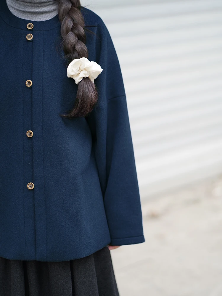 New Blue Ink round Ne Arch Bag Sve Top Quali Polyester Fiber Winter Collection Women's Hanfu Traditional Chinese Clothing
New Blue Ink round Ne Arch Bag Sve Top Quali Polyester Fiber Winter Collection Women's Hanfu Traditional Chinese Clothing