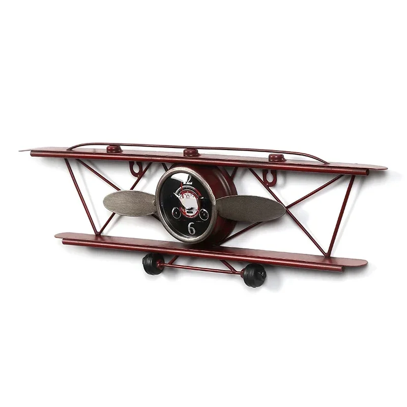 Authentic Creative American retro aircraft clock, living room, dining wall, wall decoration, wall hanging, iron ornamental clock
Authentic Creative American retro aircraft clock, living room, dining wall, wall decoration, wall hanging, iron ornamental clock