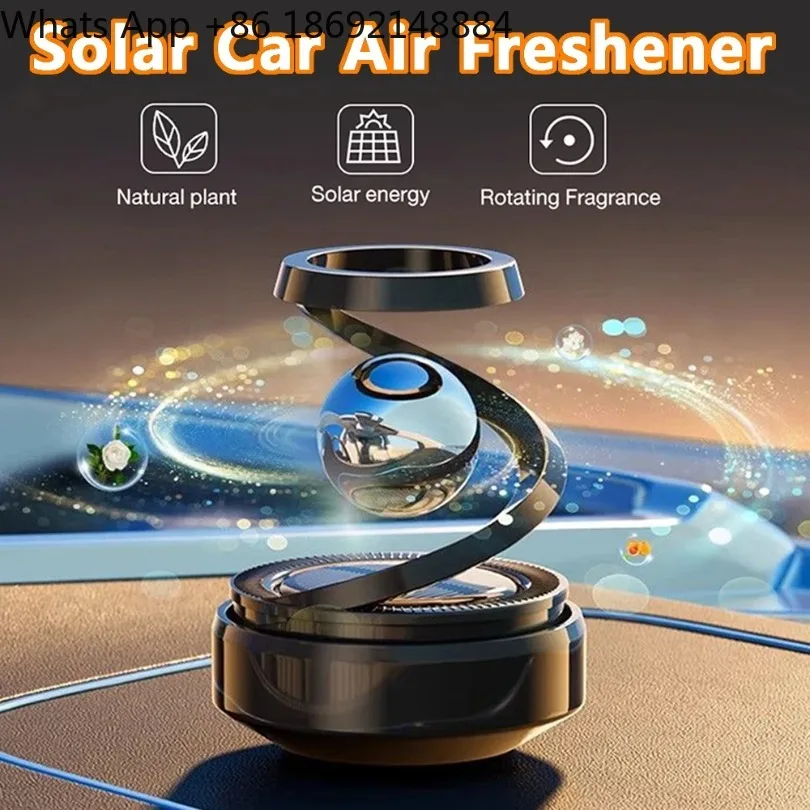 Solar Car Air Freshener Automatic Rotation Dashboard Fragrance Car Perfume Deodorant Oil Diffuser Auto Interiors Accessories
Solar Car Air Freshener Automatic Rotation Dashboard Fragrance Car Perfume Deodorant Oil Diffuser Auto Interiors Accessories