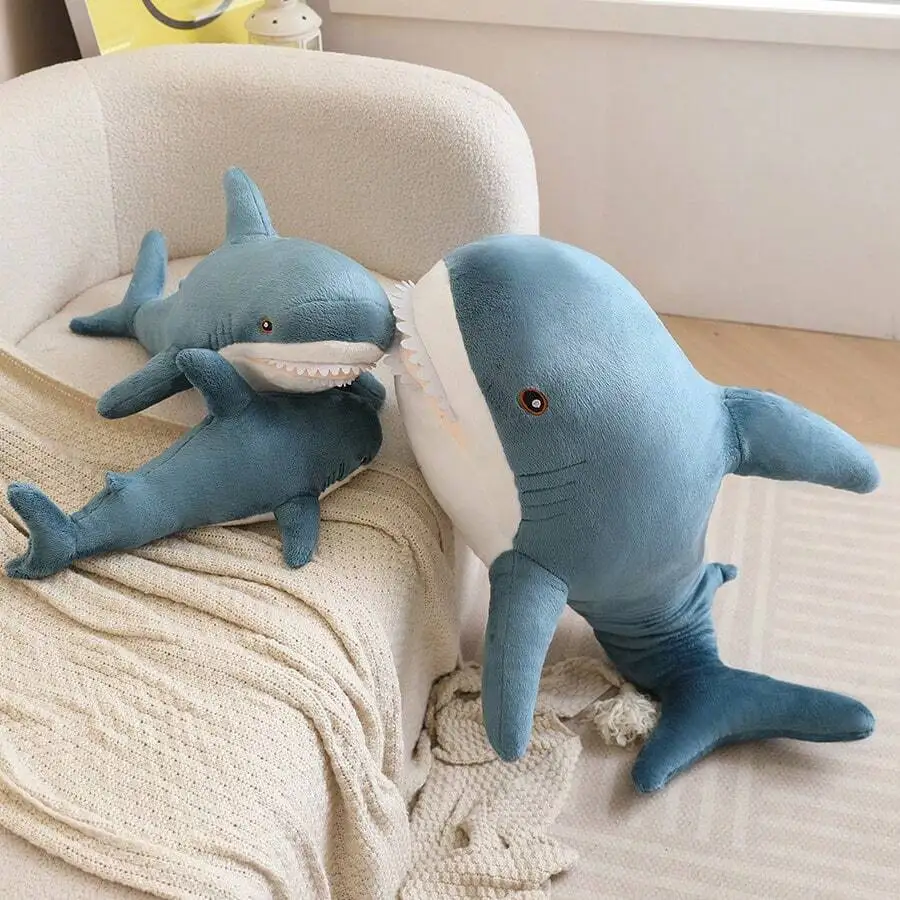1pc Realistic Shark Plush Stuffed Doll, Soft Plush Filled Plushie, Tiger Shark Doll, Great White Shark Pillow Bolster, Leg Pillow, Children's Doll, Birthday/Christmas/Valentine's Day Gift
1pc Realistic Shark Plush Stuffed Doll, Soft Plush Filled Plushie, Tiger Shark Doll, Great White Shark Pillow Bolster, Leg Pillow, Children's Doll, Birthday/Christmas/Valentine's Day Gift
