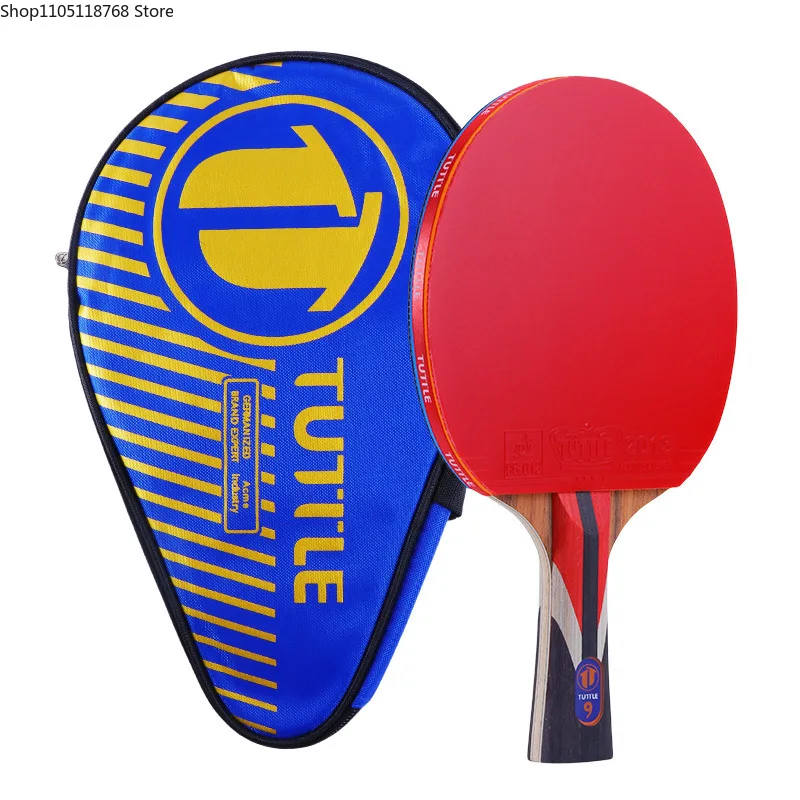 Professional 9-Star Carbon Table Tennis Racket - High Elasticity Sponge for Training and Competition