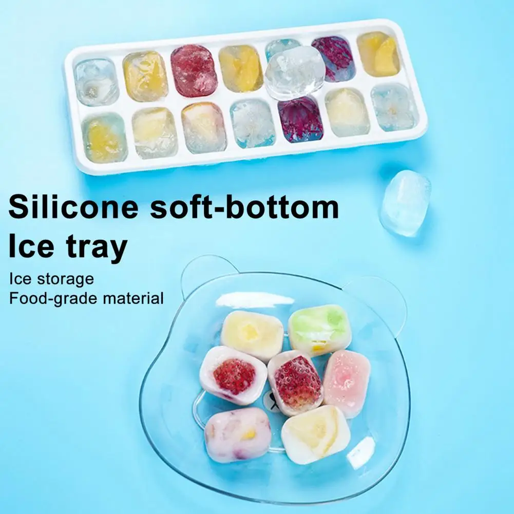 Ice Tray Mold Stackable Silicone Ice Cube Tray with Leak-proof Lid Easy Release Non-stick Mold Dishwasher Safe for Freezer
Ice Tray Mold Stackable Silicone Ice Cube Tray with Leak-proof Lid Easy Release Non-stick Mold Dishwasher Safe for Freezer