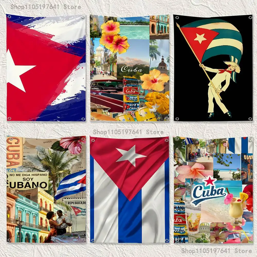 Cuba Flag Aesthetic Flag Tapestry Banner For Bedroom Outdoor Living Room Restaurant Bar Wall Decor Party
Cuba Flag Aesthetic Flag Tapestry Banner For Bedroom Outdoor Living Room Restaurant Bar Wall Decor Party