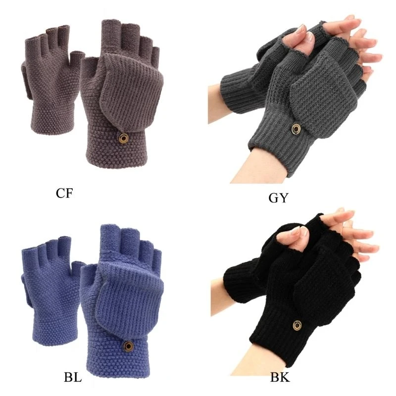 652F Gloves Touchscreen Wool Fingerless Gloves Men Work Knit Convertible Gloves
652F Gloves Touchscreen Wool Fingerless Gloves Men Work Knit Convertible Gloves