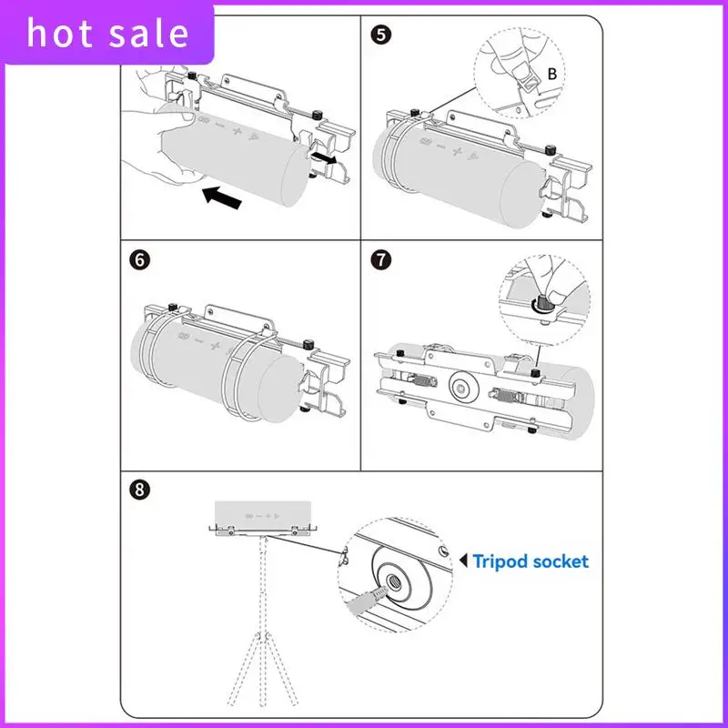 ELEC-Wall Speaker Mount For JBL Pulse 5/Anker Soundcore 2, Wall Mount Ceiling Mount Speaker Wall Bracket Speaker Mount Holder
ELEC-Wall Speaker Mount For JBL Pulse 5/Anker Soundcore 2, Wall Mount Ceiling Mount Speaker Wall Bracket Speaker Mount Holder
