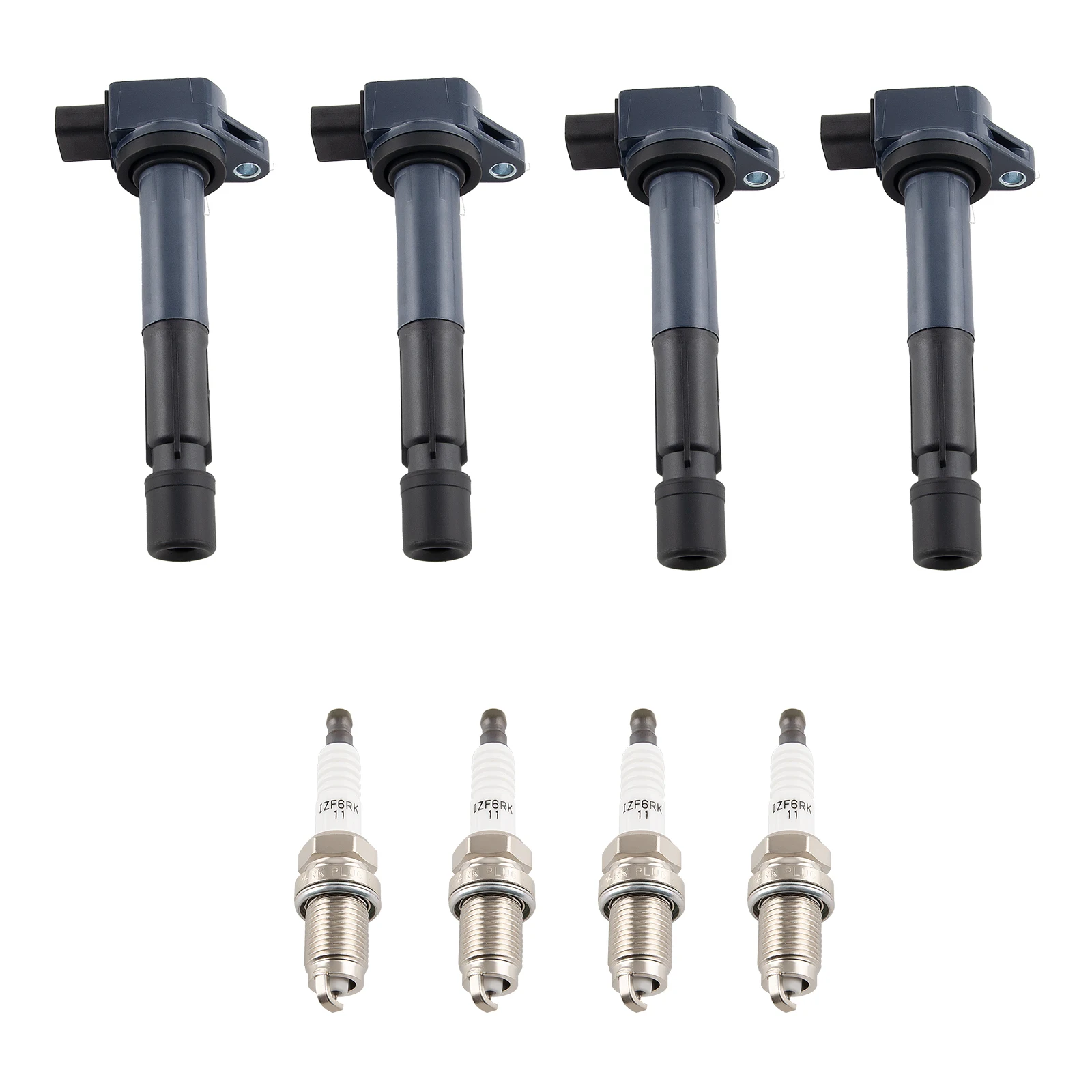 4X Ignition Coils & 4X Spark Plugs For Acura TSX 2.4L L4 2004-2008 UF417 6994
4X Ignition Coils & 4X Spark Plugs For Acura TSX 2.4L L4 2004-2008 UF417 6994