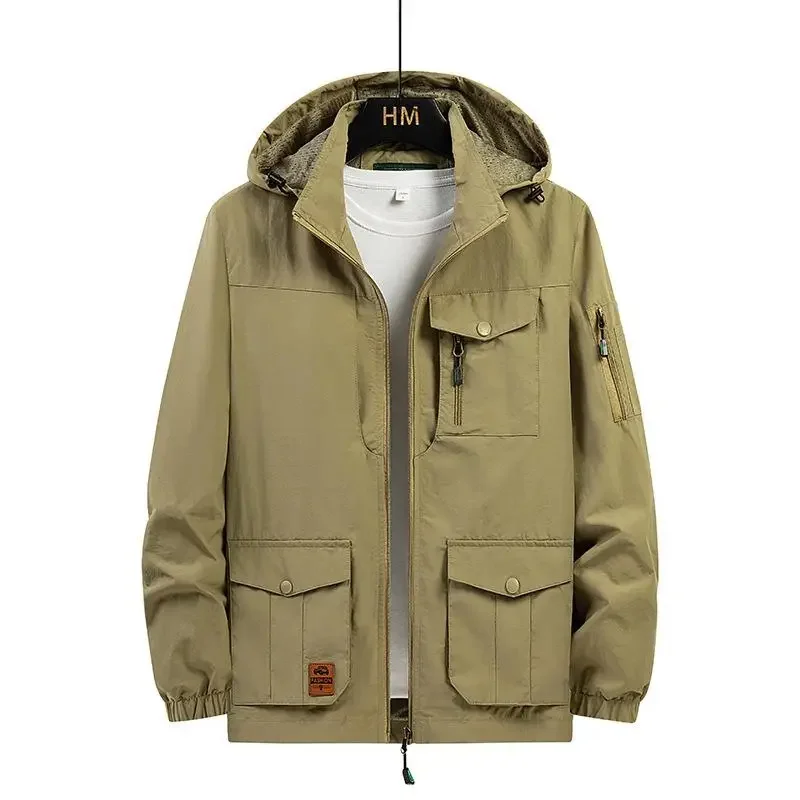 Plus Size 8Xl Men Jacket Hooded Windbreaker Mens Outdoor Sports Tactical Waterproof Jackets Male Breathable Bomber Cargo
Plus Size 8Xl Men Jacket Hooded Windbreaker Mens Outdoor Sports Tactical Waterproof Jackets Male Breathable Bomber Cargo