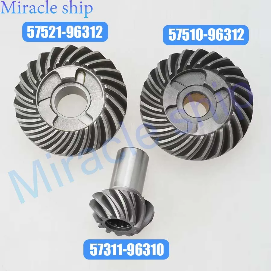 57510-96312 Gear Set for Suzuki Outboard Engine 20-30HP DT20 DT25 DT30C 57311-96312 57521-96312 Boat Motor Accessory Set
57510-96312 Gear Set for Suzuki Outboard Engine 20-30HP DT20 DT25 DT30C 57311-96312 57521-96312 Boat Motor Accessory Set
