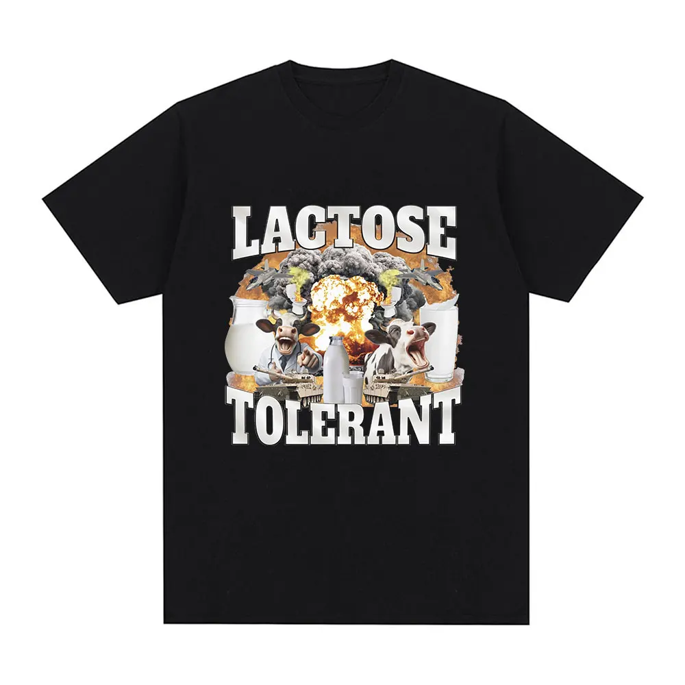 Milk Makes My Tummy Hurt T-shirt Lactose Tolerant Funny Meme Graphic T Shirt Men Fashion Vintage Hip Hop Short Sleeve T-shirts
Milk Makes My Tummy Hurt T-shirt Lactose Tolerant Funny Meme Graphic T Shirt Men Fashion Vintage Hip Hop Short Sleeve T-shirts