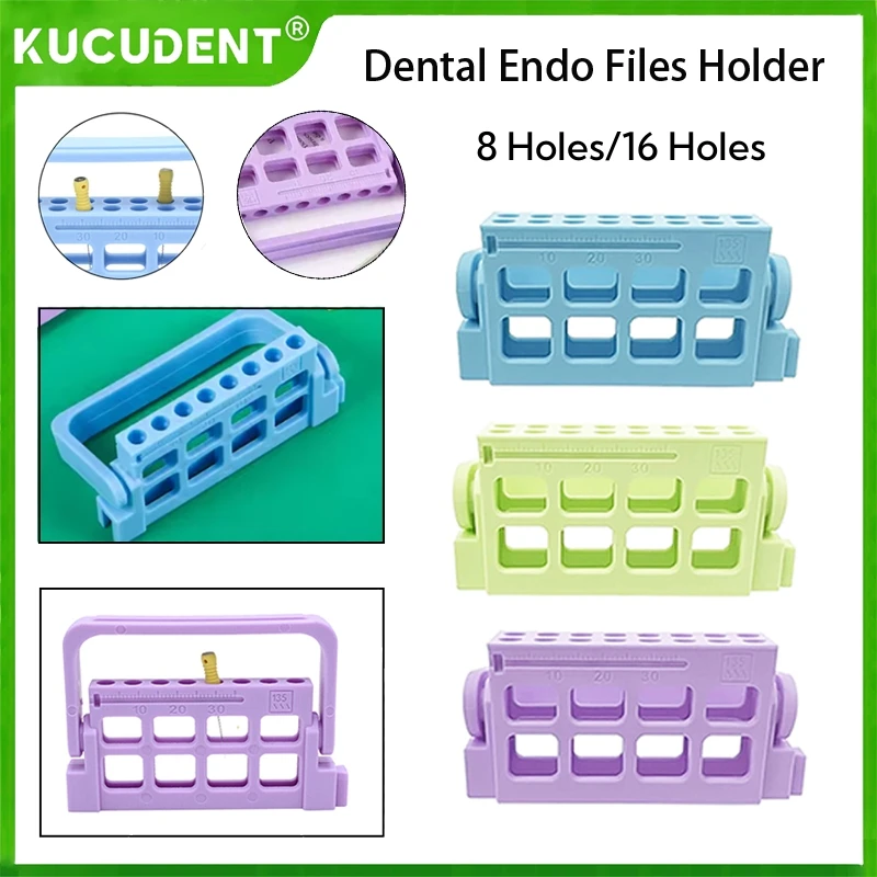 8 Holes 16 Holes Dental Root Canal File Block Holder Autoclavable Endo Files Case Box Endodontic Drill Stand Dentisit Organizer
8 Holes 16 Holes Dental Root Canal File Block Holder Autoclavable Endo Files Case Box Endodontic Drill Stand Dentisit Organizer
