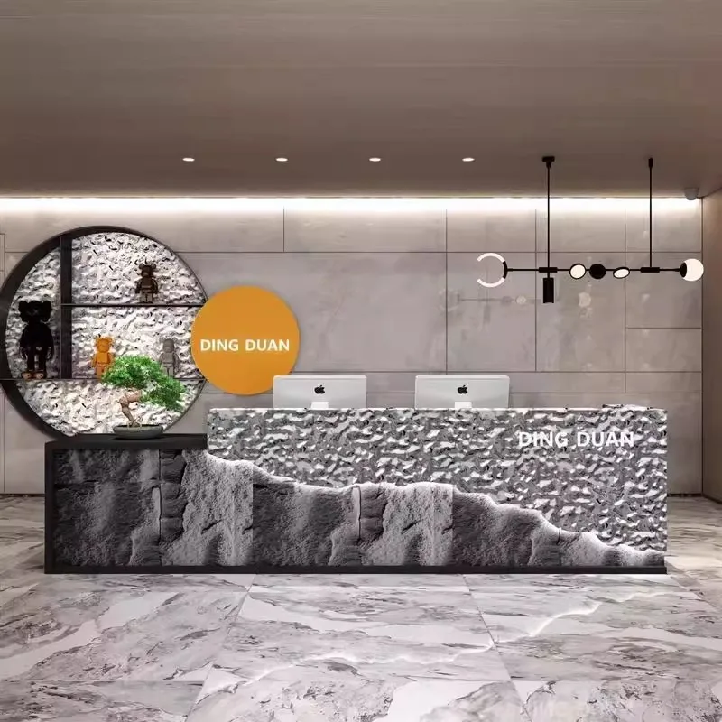 Modern Reception Counter for Small Bar Pet Store Hair Shop and Mother-Baby Store Children's Clothing Store Front Desk
Modern Reception Counter for Small Bar Pet Store Hair Shop and Mother-Baby Store Children's Clothing Store Front Desk