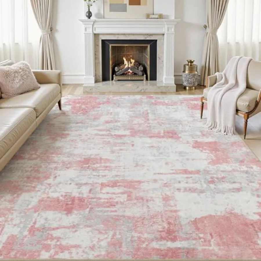 Area Rugs 8x10 Living Room: Washable Large Abstract Modern Neutral Rugs Soft Non Slip Stain Resistant Low Pile Carpet for Bedro
Area Rugs 8x10 Living Room: Washable Large Abstract Modern Neutral Rugs Soft Non Slip Stain Resistant Low Pile Carpet for Bedro