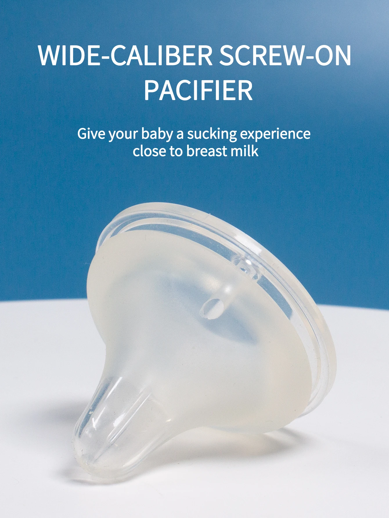 1 Pcs Baby Bottle Nipples Wide Mouth Thickening Three Dimensional Simulation Of Breast Milk 5cm Frosted Design Silicone Nipple
1 Pcs Baby Bottle Nipples Wide Mouth Thickening Three Dimensional Simulation Of Breast Milk 5cm Frosted Design Silicone Nipple