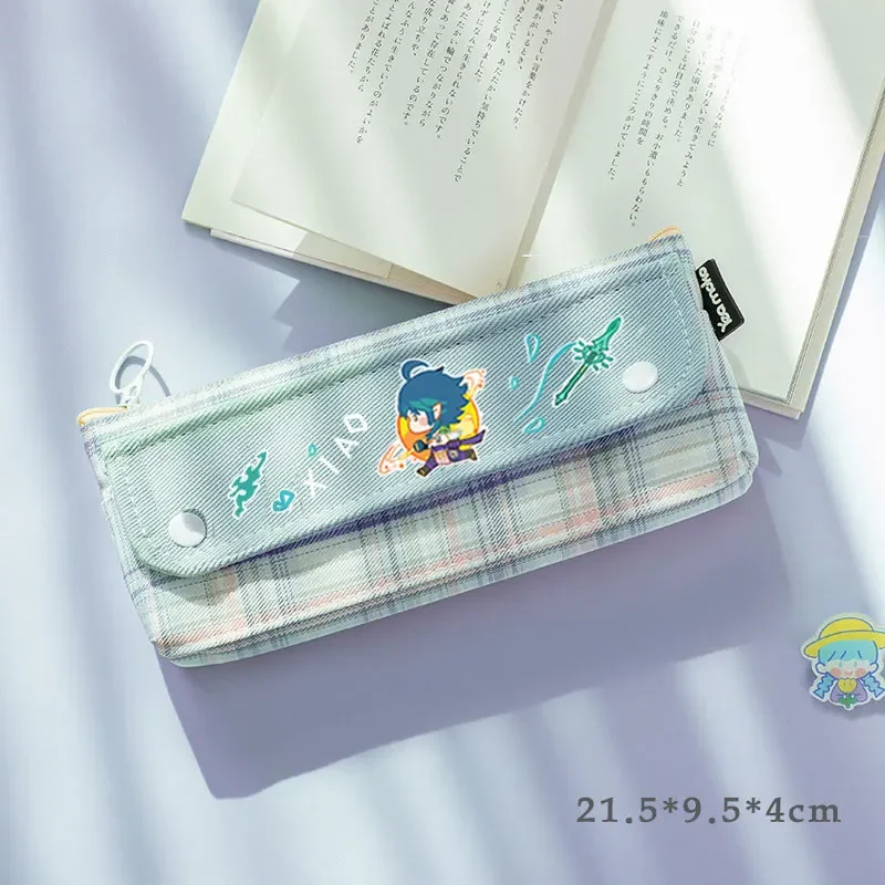 Genshin Impact Pencil Cases Anime Xiao Zhong Li Cosplay Pen Box Bags Girls Boys Big Capacity Student School Cosmetic Pencilcase
Genshin Impact Pencil Cases Anime Xiao Zhong Li Cosplay Pen Box Bags Girls Boys Big Capacity Student School Cosmetic Pencilcase