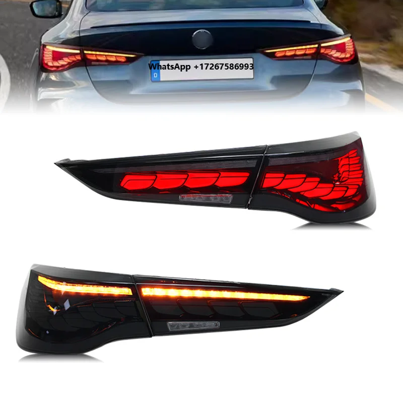 Car Light Accessories for 4 Series M4 G22 G82 2021-2024 Upgrade LED Dragon Scale Style Car Taillight Plug and Play Assembly
Car Light Accessories for 4 Series M4 G22 G82 2021-2024 Upgrade LED Dragon Scale Style Car Taillight Plug and Play Assembly
