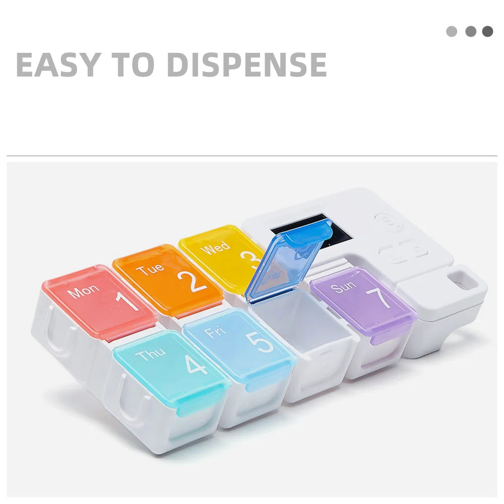 Smart Pill Box 7 Days Medicine Case Household ganizer Detachable Compact Dust Proof Weekly Pills Container Moisture Proof High
Smart Pill Box 7 Days Medicine Case Household ganizer Detachable Compact Dust Proof Weekly Pills Container Moisture Proof High