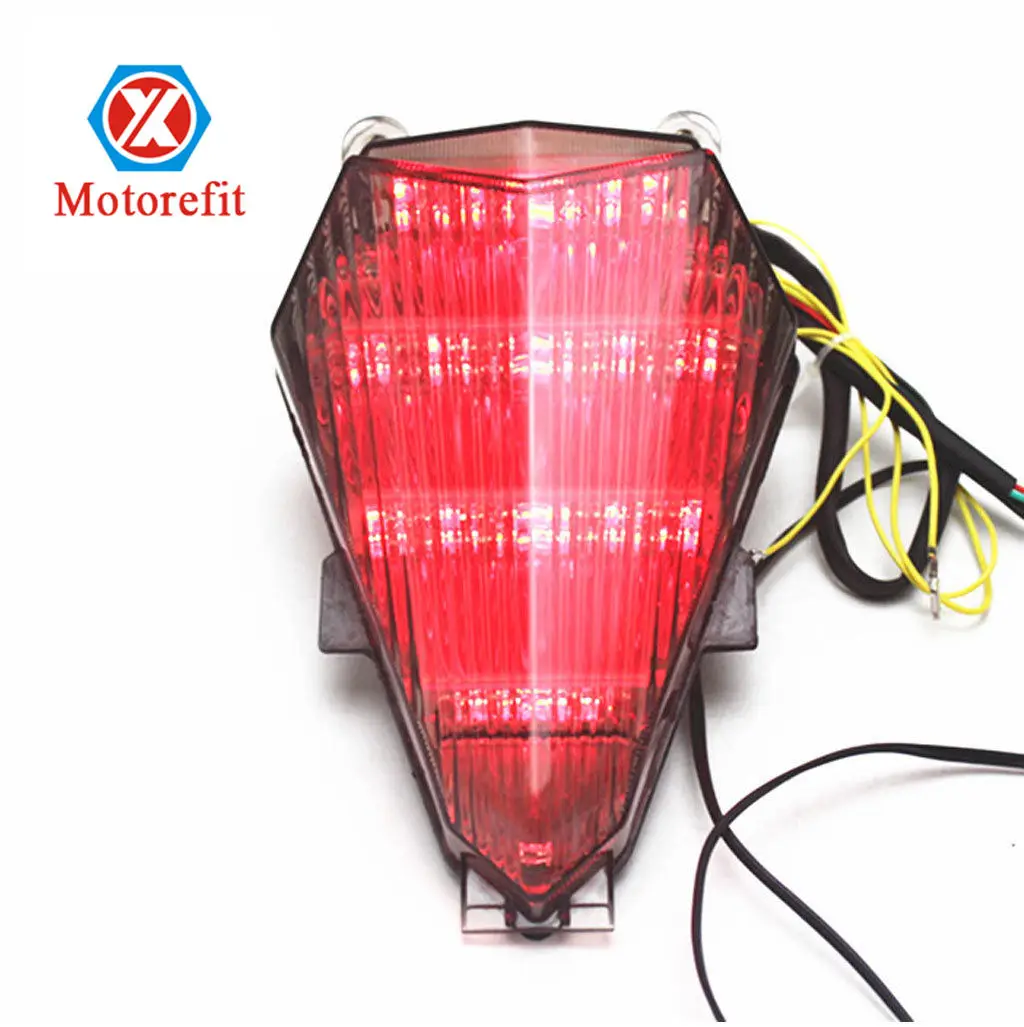 Motorcycle Tail Light Brake Turn Signals Integrated LED Light For Yamaha YZF R6 RJ15 2006-2012
Motorcycle Tail Light Brake Turn Signals Integrated LED Light For Yamaha YZF R6 RJ15 2006-2012