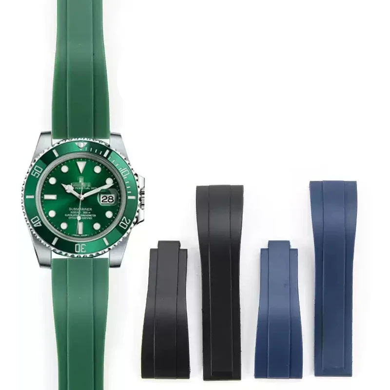 WatchBand For Rolex SUBMARINER YachtMaster DAYTONA Silicone Waterproof Watch Strap Watch Accessories Rubber Watch Bracelet Chain
WatchBand For Rolex SUBMARINER YachtMaster DAYTONA Silicone Waterproof Watch Strap Watch Accessories Rubber Watch Bracelet Chain