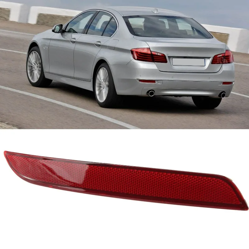 Pair Red Lens Rear Bumper Reflector L & R Without Light for BMW E60 E61 2004-2007
Pair Red Lens Rear Bumper Reflector L & R Without Light for BMW E60 E61 2004-2007