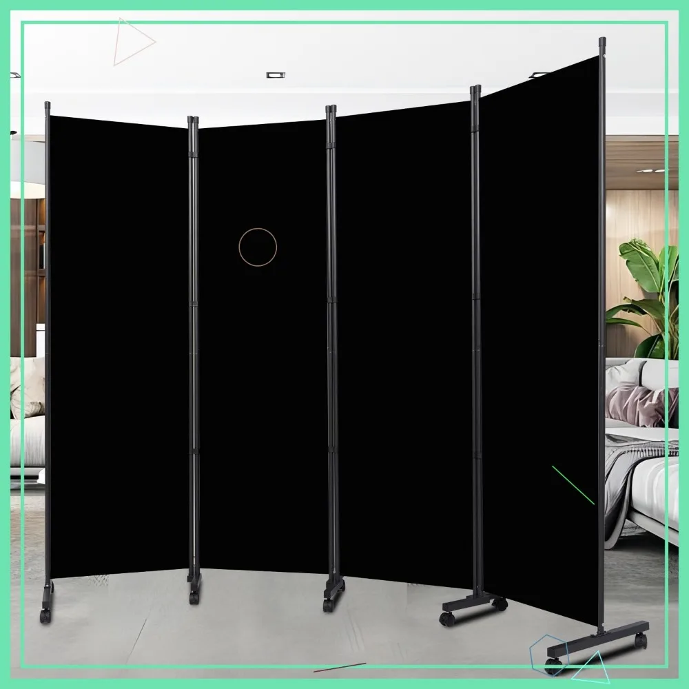 Портативная перегородка 88 дюймов с колесами, 4-панельный складной экран конфиденциальности для разделения домашнего офиса
Портативная перегородка 88 дюймов с колесами, 4-панельный складной экран конфиденциальности для разделения домашнего офиса