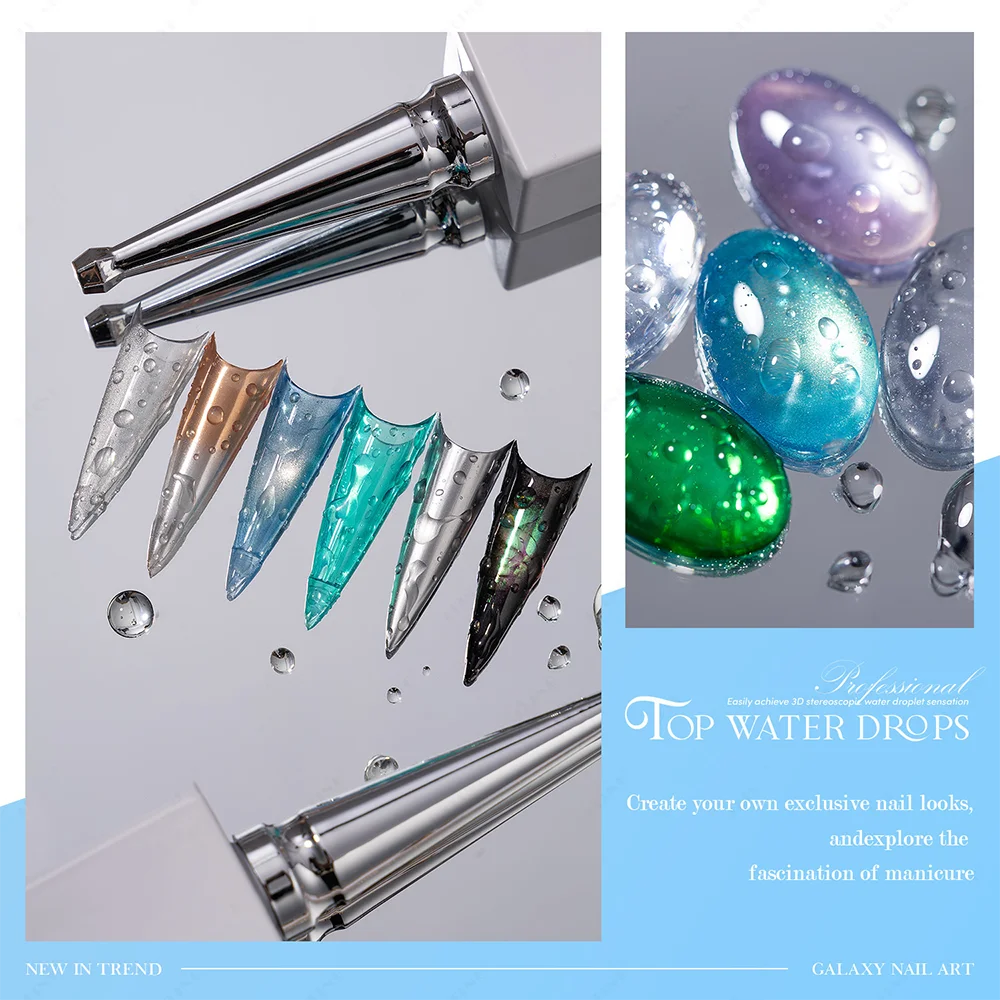 15ml 3D Water Drop Top Coat Gel Nail Polish Non Wipe Clear UV Soak Off Molding Gel For DIY Rain Drop Effect Nail Art Gel
15ml 3D Water Drop Top Coat Gel Nail Polish Non Wipe Clear UV Soak Off Molding Gel For DIY Rain Drop Effect Nail Art Gel