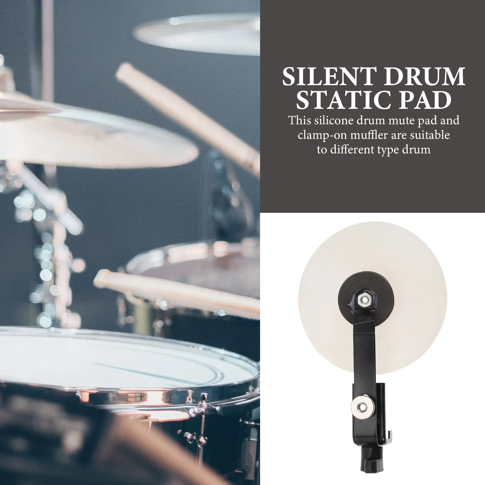 Silicone Drum Pads Dampeners Gel Pad for Snare Drum Accessories Long Lasting Pad For Drums Easy Install Practice Gifts
Silicone Drum Pads Dampeners Gel Pad for Snare Drum Accessories Long Lasting Pad For Drums Easy Install Practice Gifts