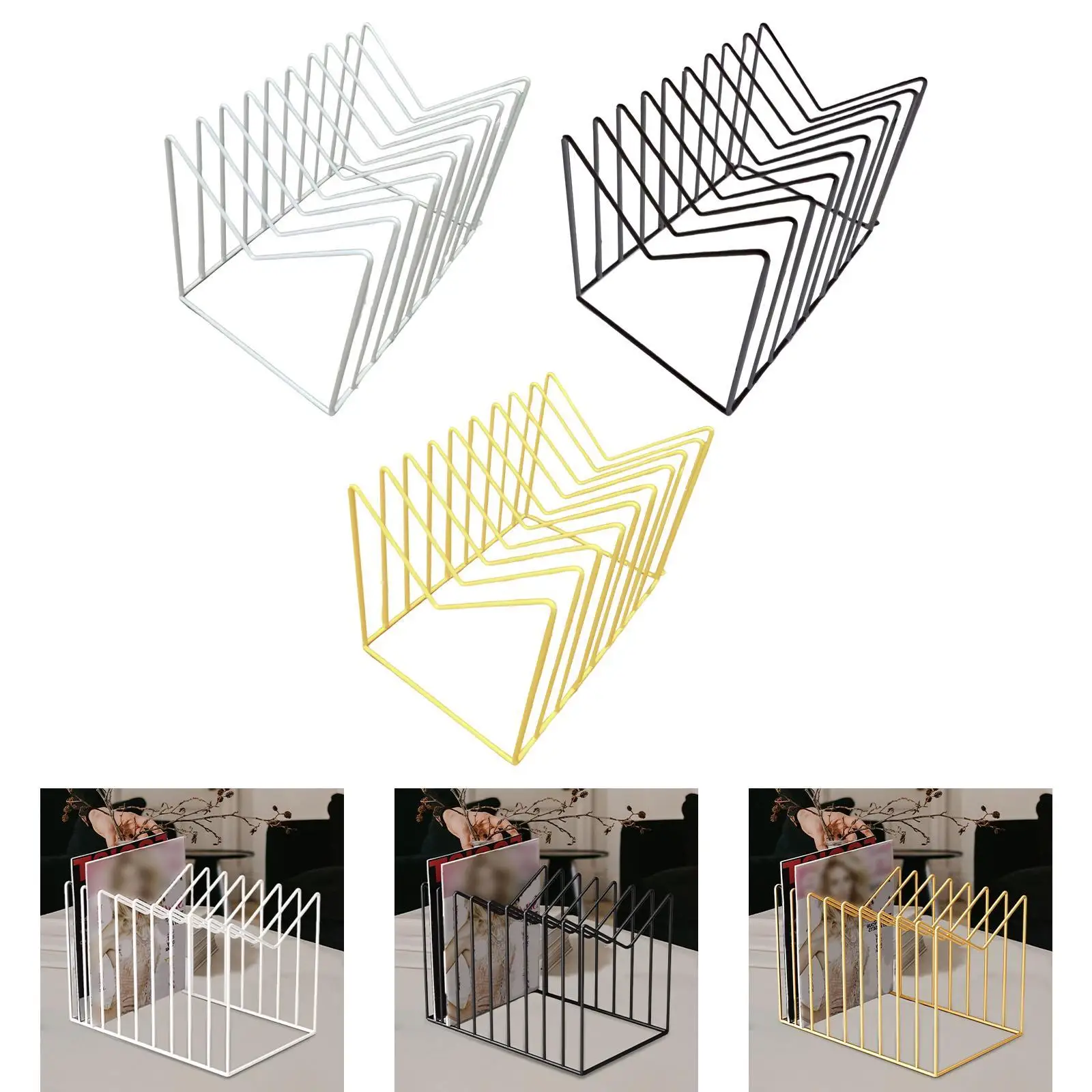 Desk File Organizer Magazine Rack Lightweight Book End Versatile Desktop Bookshelf for School Office Bedroom Stationery Home
Desk File Organizer Magazine Rack Lightweight Book End Versatile Desktop Bookshelf for School Office Bedroom Stationery Home