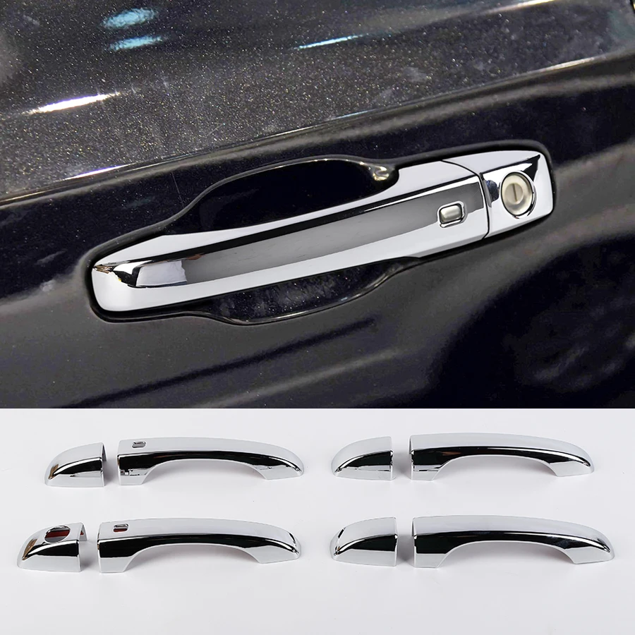 NHAUTP 4Pcs/Set ABS Chrome Outer Door Handle Trim Cover For Chrysler 300 300C 2011 2012 2013 2014 2015 2016 2017 Car Sticker
NHAUTP 4Pcs/Set ABS Chrome Outer Door Handle Trim Cover For Chrysler 300 300C 2011 2012 2013 2014 2015 2016 2017 Car Sticker