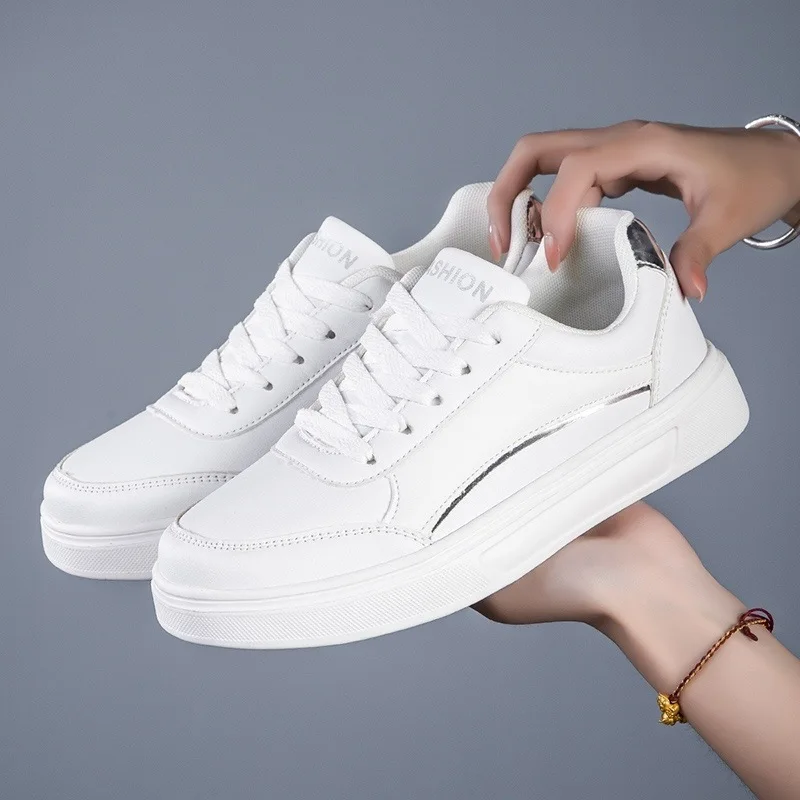 Women Skateboarding Shoes Female Summer Non-Slip Women's Athletic Jogging Tenis Walking Shoes White Durability Cozy Sneakers
Women Skateboarding Shoes Female Summer Non-Slip Women's Athletic Jogging Tenis Walking Shoes White Durability Cozy Sneakers