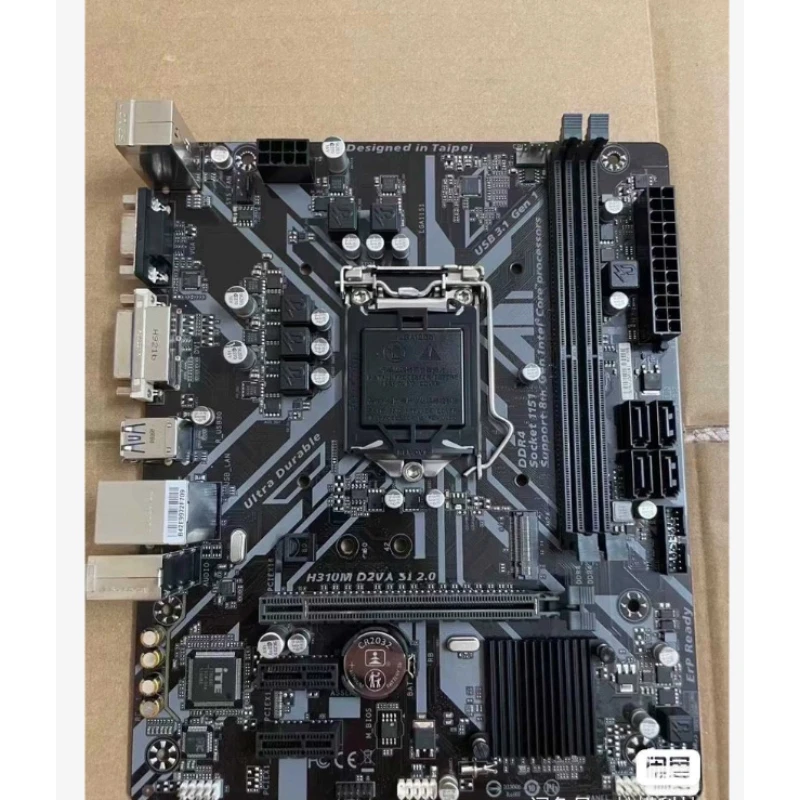Used New Motherboard For Gigabyte H310M-D2VX SI 2.0 LGA1150 Support 6/7/8/9th Gen CPU M.2 VGA Full Box In Stock
Used New Motherboard For Gigabyte H310M-D2VX SI 2.0 LGA1150 Support 6/7/8/9th Gen CPU M.2 VGA Full Box In Stock
