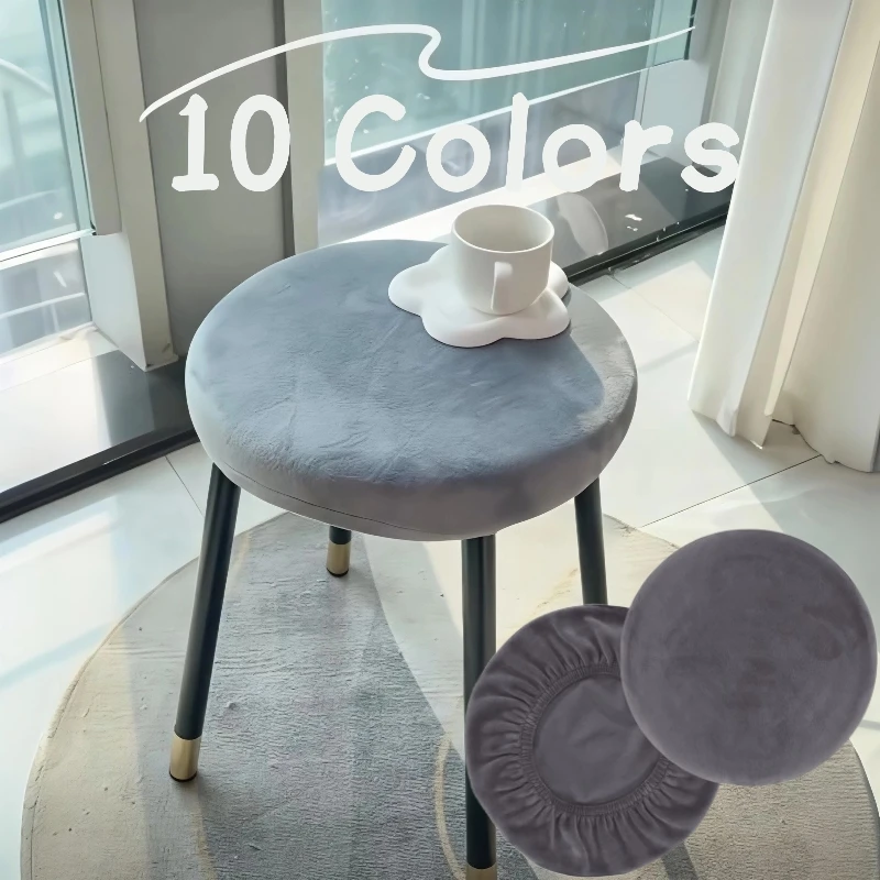 Modern Velvet Elastic round Chair Slipcover High Quality Bar Coffee Shop Swivel Chair Cover Anti-dirty Elegant Chair Case
Modern Velvet Elastic round Chair Slipcover High Quality Bar Coffee Shop Swivel Chair Cover Anti-dirty Elegant Chair Case