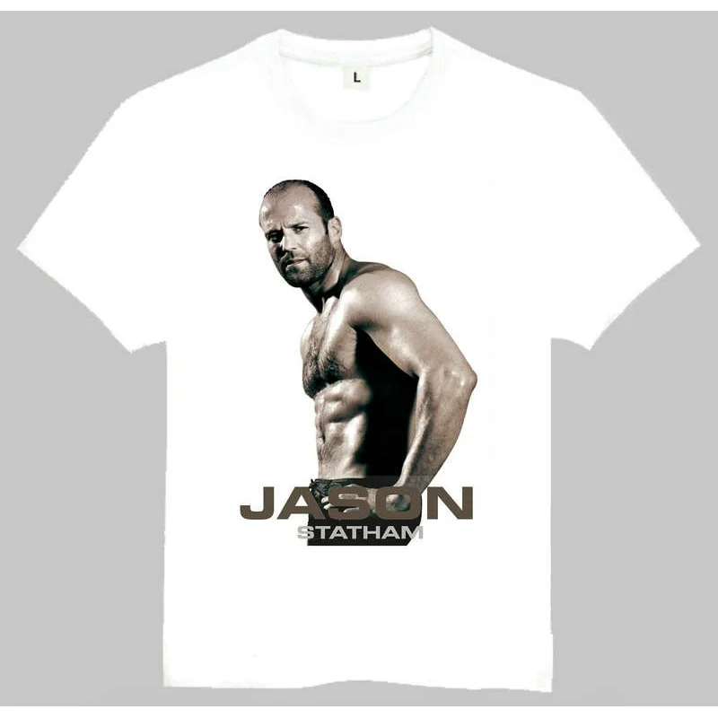 Jason Statham Print T-shirt Expendables Men's Women's Plus Size Casual Short Sleeve Round Neck Cotton Tee Unisex Fashion Street
Jason Statham Print T-shirt Expendables Men's Women's Plus Size Casual Short Sleeve Round Neck Cotton Tee Unisex Fashion Street