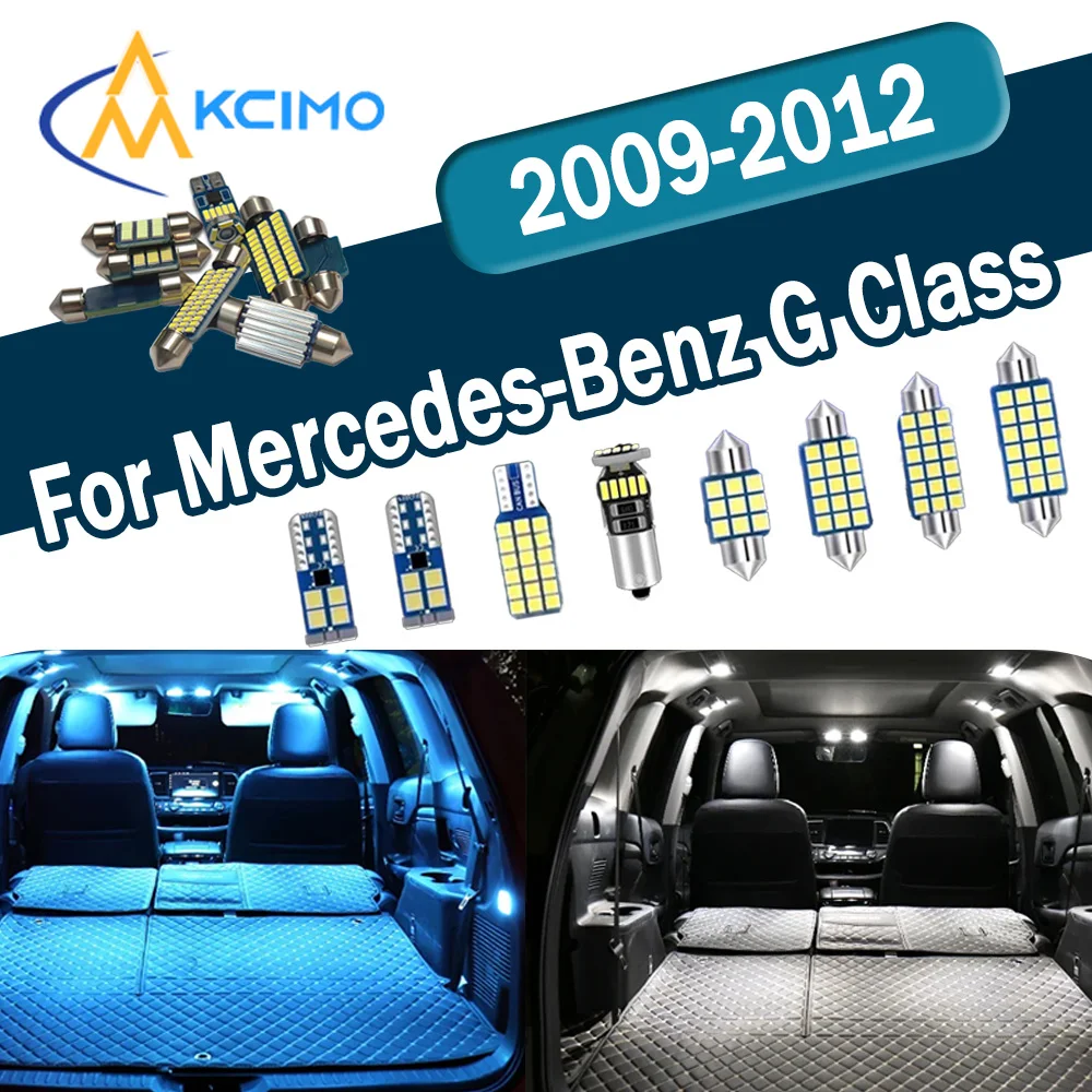 High Lumen CANBUS No Flicker LED Light Bulbs Set For Mercedes-Benz G Class W463 G350 G500 2009-2012 Car Interior LED Lamp Kit
High Lumen CANBUS No Flicker LED Light Bulbs Set For Mercedes-Benz G Class W463 G350 G500 2009-2012 Car Interior LED Lamp Kit