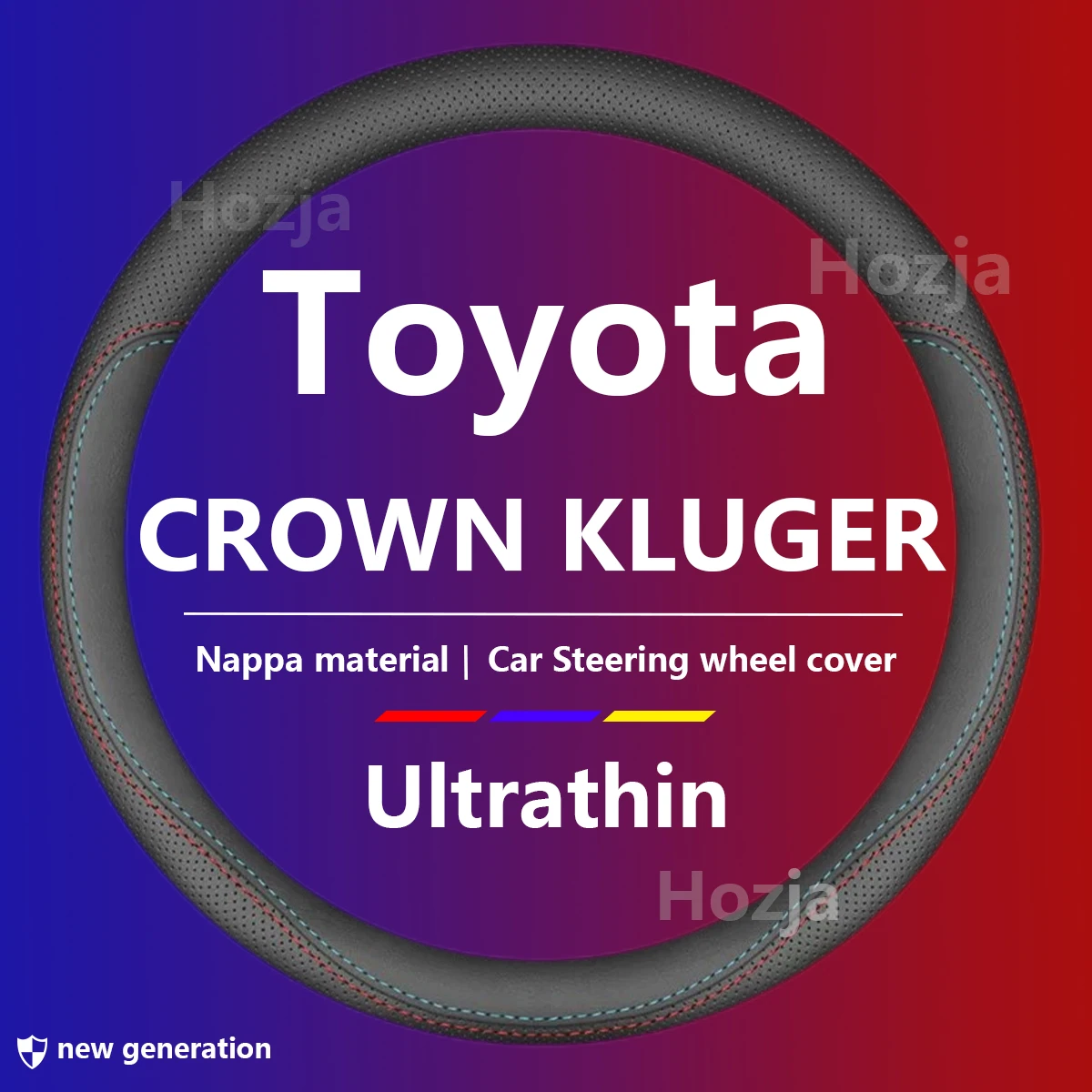 Leather Car Steering Wheel Cover For Toyota Crown Kluger Corolla Sedan 2021 2022 2023 2024 Non-slip High-end Auto Accessories
Leather Car Steering Wheel Cover For Toyota Crown Kluger Corolla Sedan 2021 2022 2023 2024 Non-slip High-end Auto Accessories