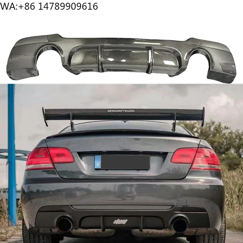 Premium Bespoke Facelift Body KitE92 E93 M Sport MT Style High Quality Carbon Fiber Rear Diffuser Rear Bumper Lip Separator For
Premium Bespoke Facelift Body KitE92 E93 M Sport MT Style High Quality Carbon Fiber Rear Diffuser Rear Bumper Lip Separator For
