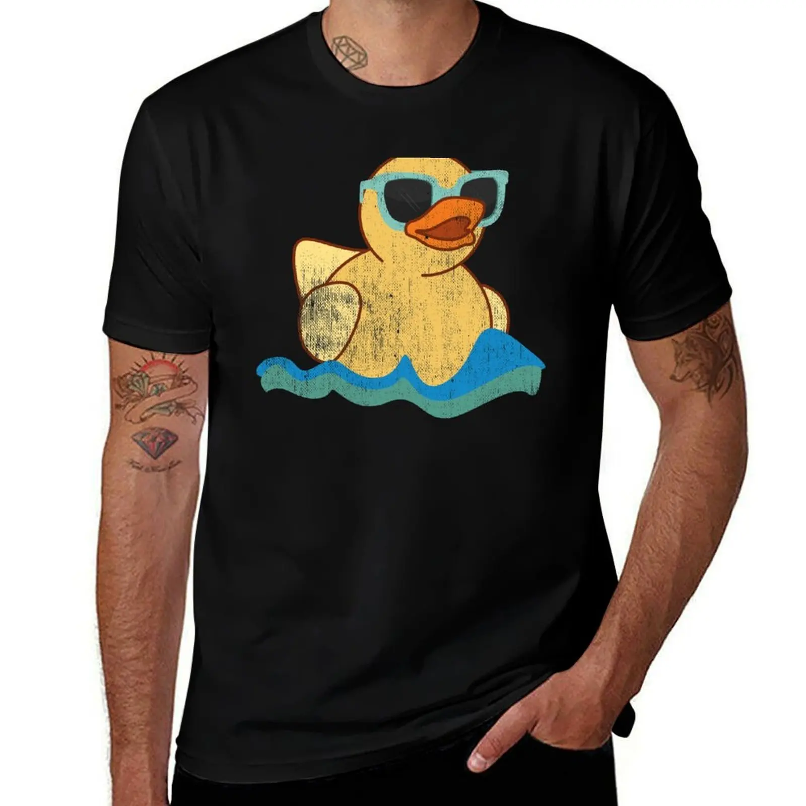 Vintage Cute Yellow Rubber Duckling Art Of Zoo Bath Toy Rubber Duck Ducky T-Shirt Lightweight Gym Training T-Shirt
Vintage Cute Yellow Rubber Duckling Art Of Zoo Bath Toy Rubber Duck Ducky T-Shirt Lightweight Gym Training T-Shirt